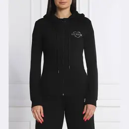 LOVE MOSCHINO: Чёрная толстовка 