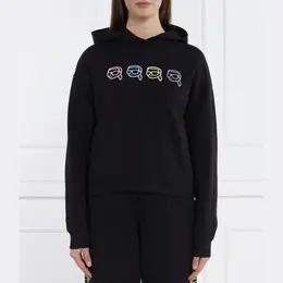 Karl Lagerfeld: Чёрная толстовка  Ikonik