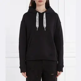Tommy Hilfiger: Чёрная толстовка 