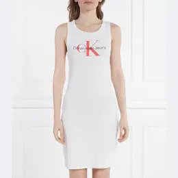 Calvin Klein: Белое платье 