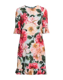 Dolce & Gabbana: Голубое платье 