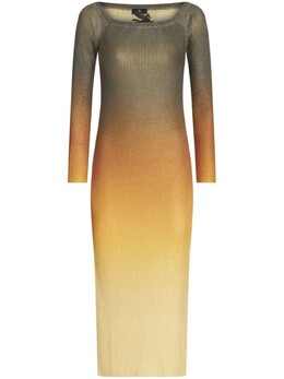 Etro: Жёлтое платье 