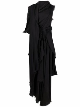 Yohji Yamamoto: Драпированное платье 