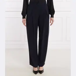 Armani Exchange: Синие брюки 