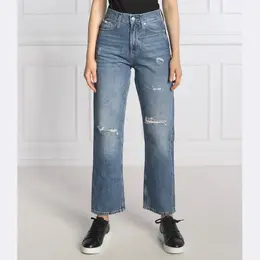 Calvin Klein: Прямые джинсы 