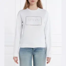 Armani Exchange: Белая толстовка 