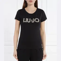 LIU JO: Чёрная футболка 