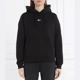 Tommy Hilfiger: Чёрная толстовка 