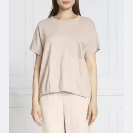 DKNY: Блуза оверсайз 