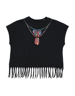 Marcelo Burlon: Чёрная футболка 