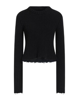 MM6 Maison Margiela: Чёрный свитер 