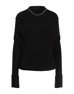 MM6 Maison Margiela: Чёрный свитер 