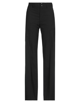 MM6 Maison Margiela: Чёрные брюки 