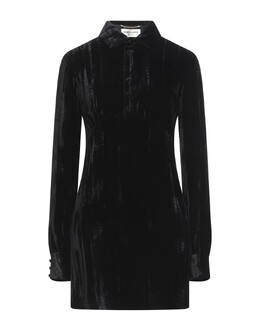 Saint Laurent: Чёрное платье 