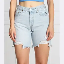 Levi's: Синие шорты  501