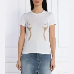 Elisabetta Franchi: Обтягивающая футболка 