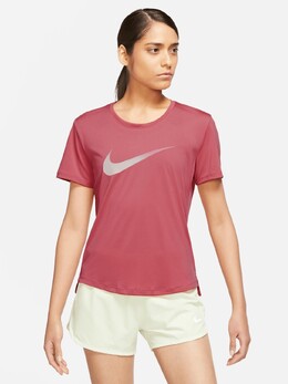 Nike: Красная футболка  HBR