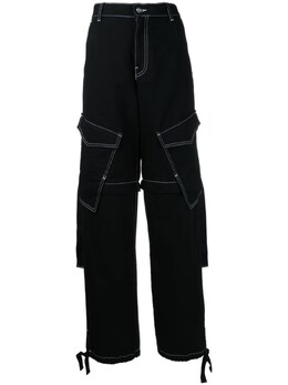 Dion Lee: Джинсы свободного кроя 
