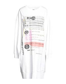 MM6 Maison Margiela: Белое платье 