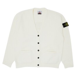 Supreme: Белый кардиган  Stone Island