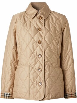 Burberry: Стёганые куртка 