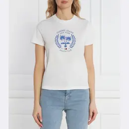 Tommy Hilfiger: Белая футболка 