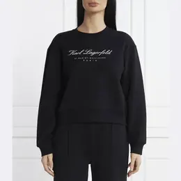 Karl Lagerfeld: Чёрная толстовка  Karl