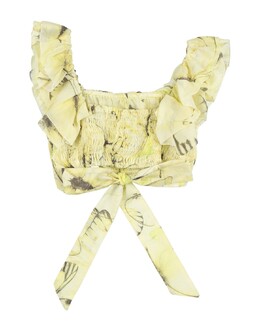 Miss Blumarine: Жёлтый топ 