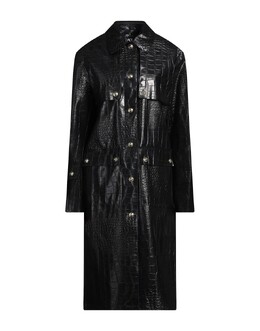Versace Jeans Couture: Чёрный плащ 