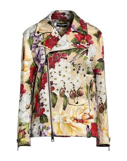 Dolce & Gabbana: Бежевая куртка 