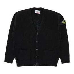 Supreme: Чёрный кардиган  Stone Island