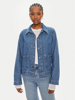 Levi's: Синяя куртка 