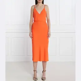 Calvin Klein: Оранжевое платье 