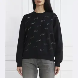 Karl Lagerfeld: Толстовка  Karl со стразами