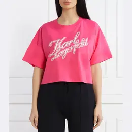 Karl Lagerfeld: Короткая футболка 