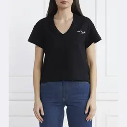 Karl Lagerfeld: Чёрная футболка  Karl