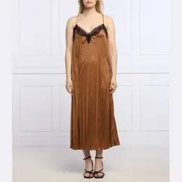 LIU JO: Коричневое платье 