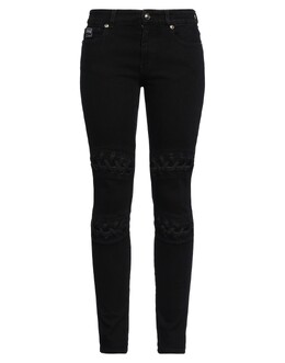 Versace Jeans Couture: Чёрные джинсы 