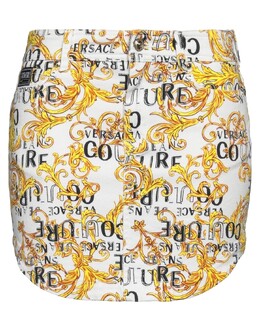 Versace Jeans Couture: Белая юбка 