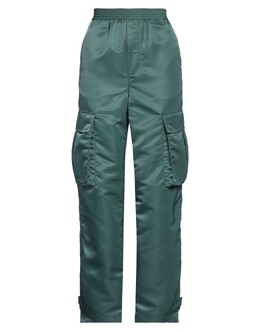 Acne Studios: Зелёные брюки 
