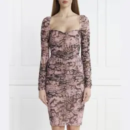 Pinko: Розовое платье 