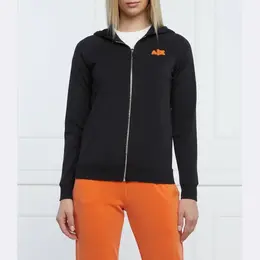 Armani Exchange: Чёрная толстовка 