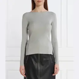 MaxMara: Серый свитер 