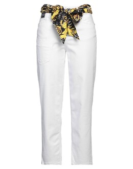 Versace Jeans Couture: Белые джинсы 