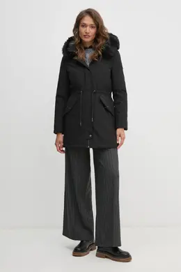 DKNY: Чёрная куртка 