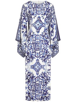 Dolce & Gabbana: Длинное платье  Majolica