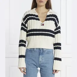 Tommy Hilfiger: Короткий свитер 
