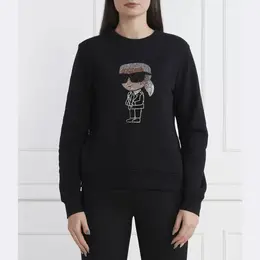 Karl Lagerfeld: Чёрная толстовка  Ikonik