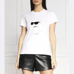 Karl Lagerfeld: Белая футболка  Choupette