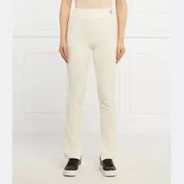 Calvin Klein: Бежевые брюки 